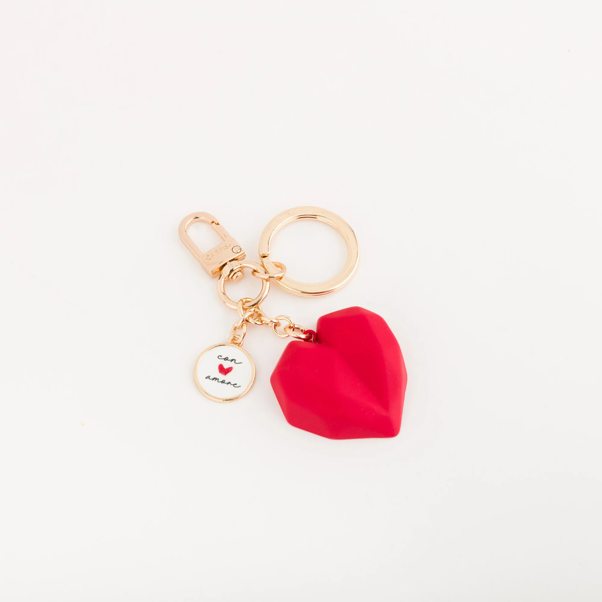 Portachiavi Donna - Rosa heart