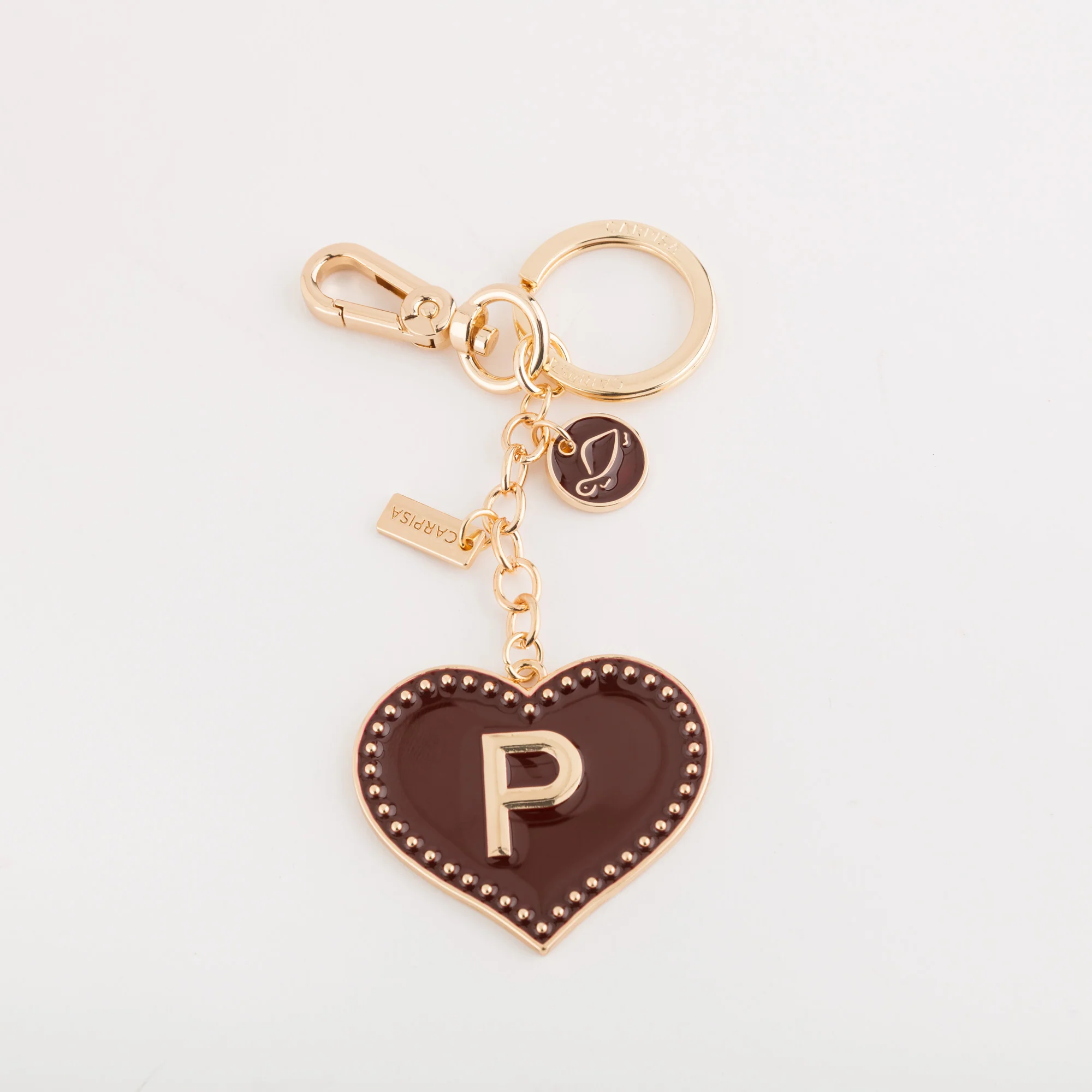 Portachiavi Metallo Donna - Heart letters keycha - Image 3