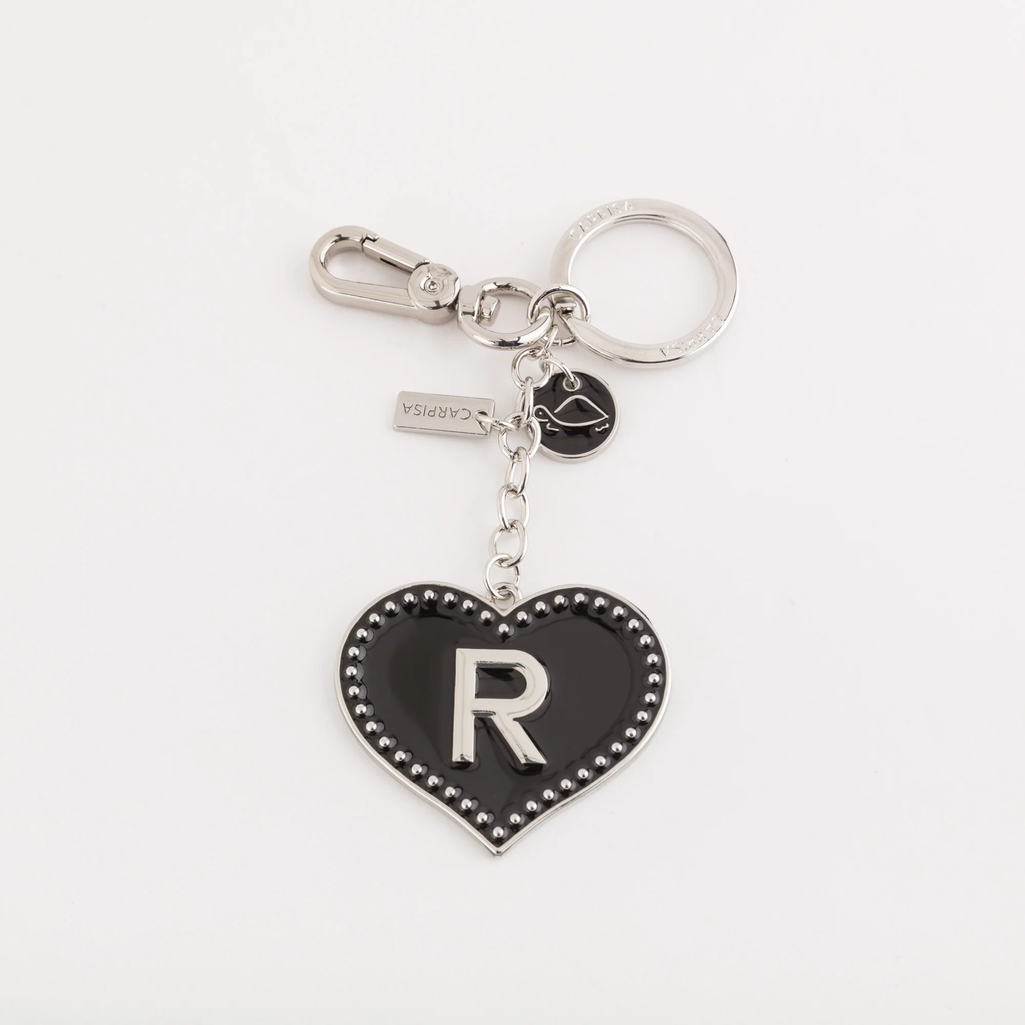 Portachiavi Metallo Donna - Heart letters keycha
