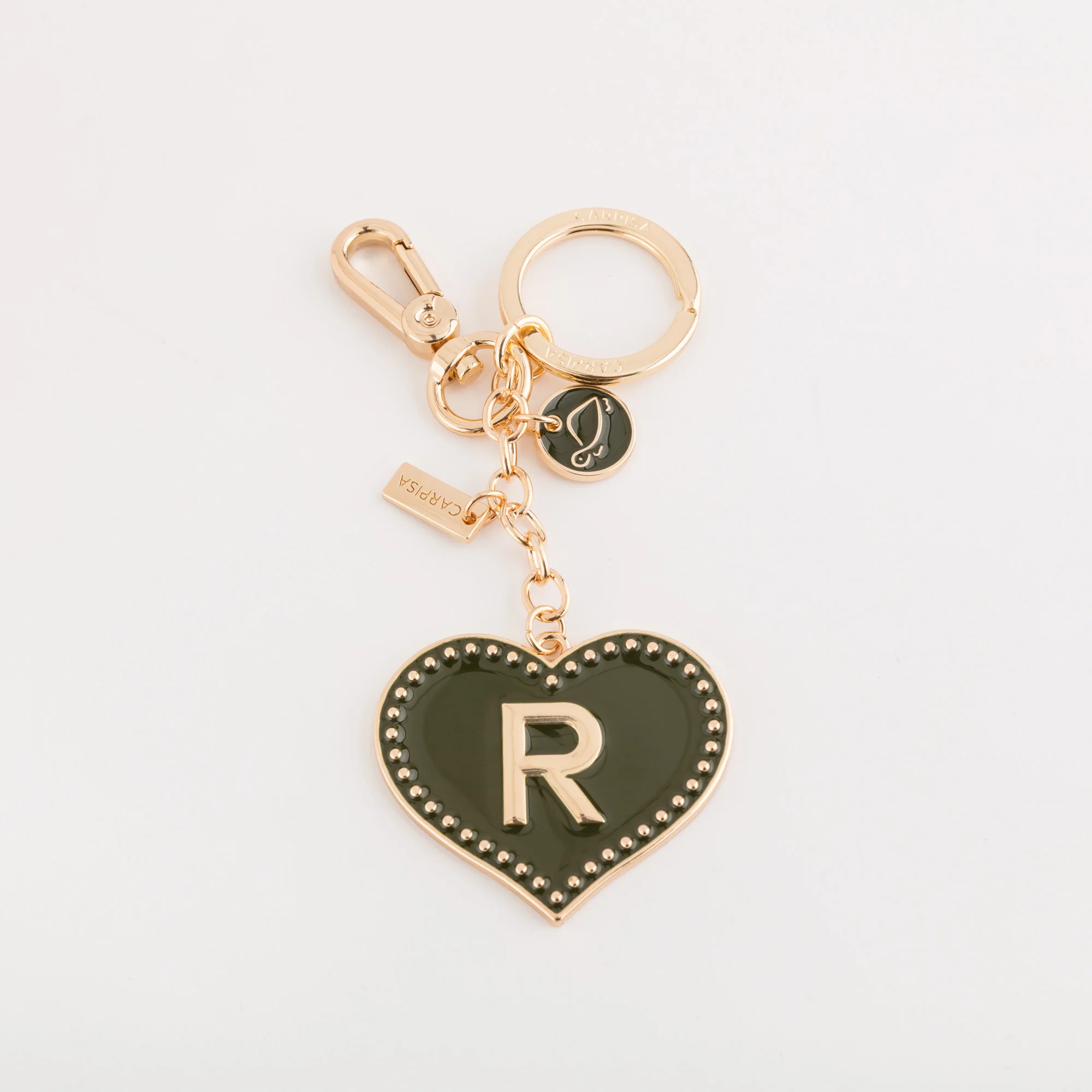 Portachiavi Metallo Donna - Heart letters keycha - Image 2