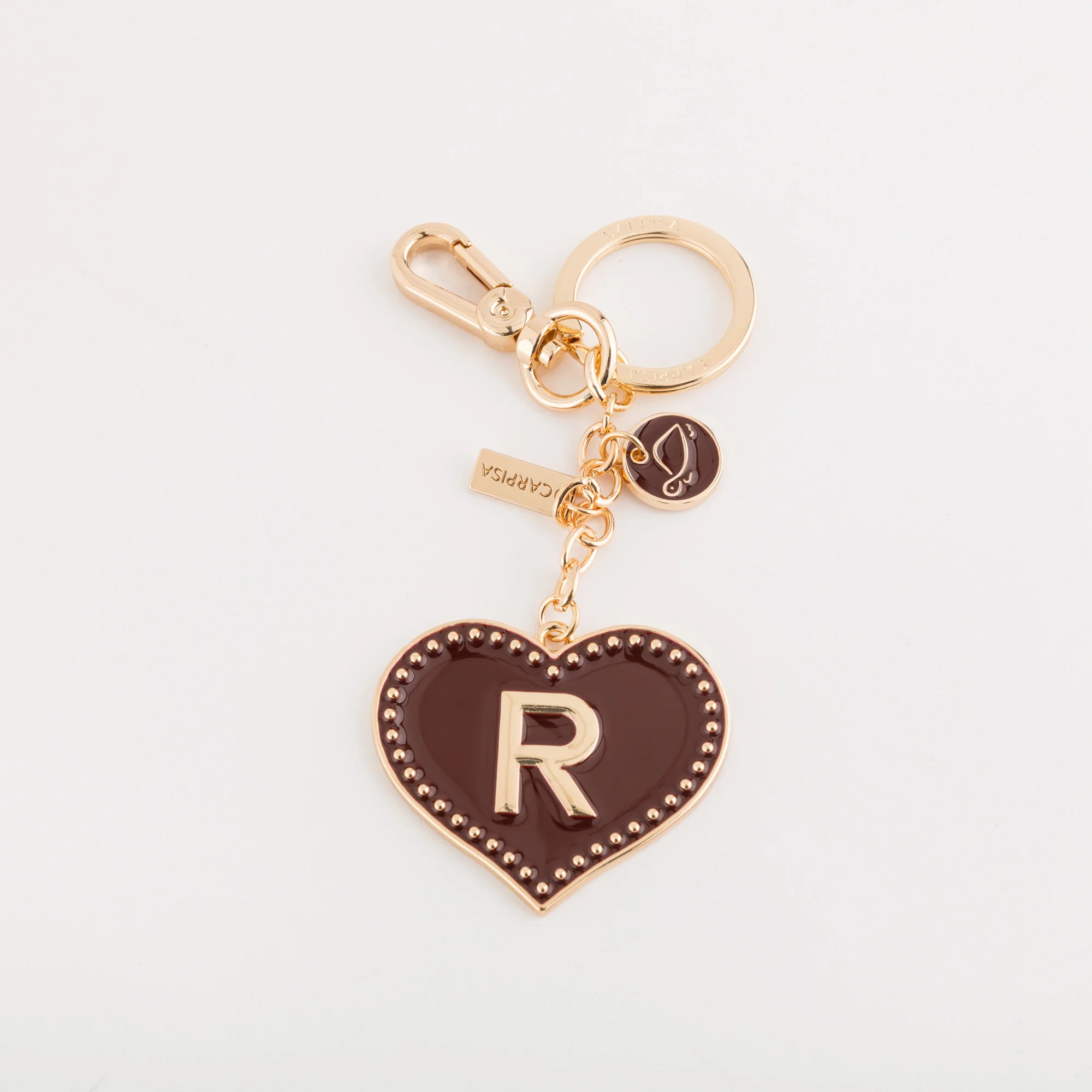 Portachiavi Metallo Donna - Heart letters keycha - Image 3