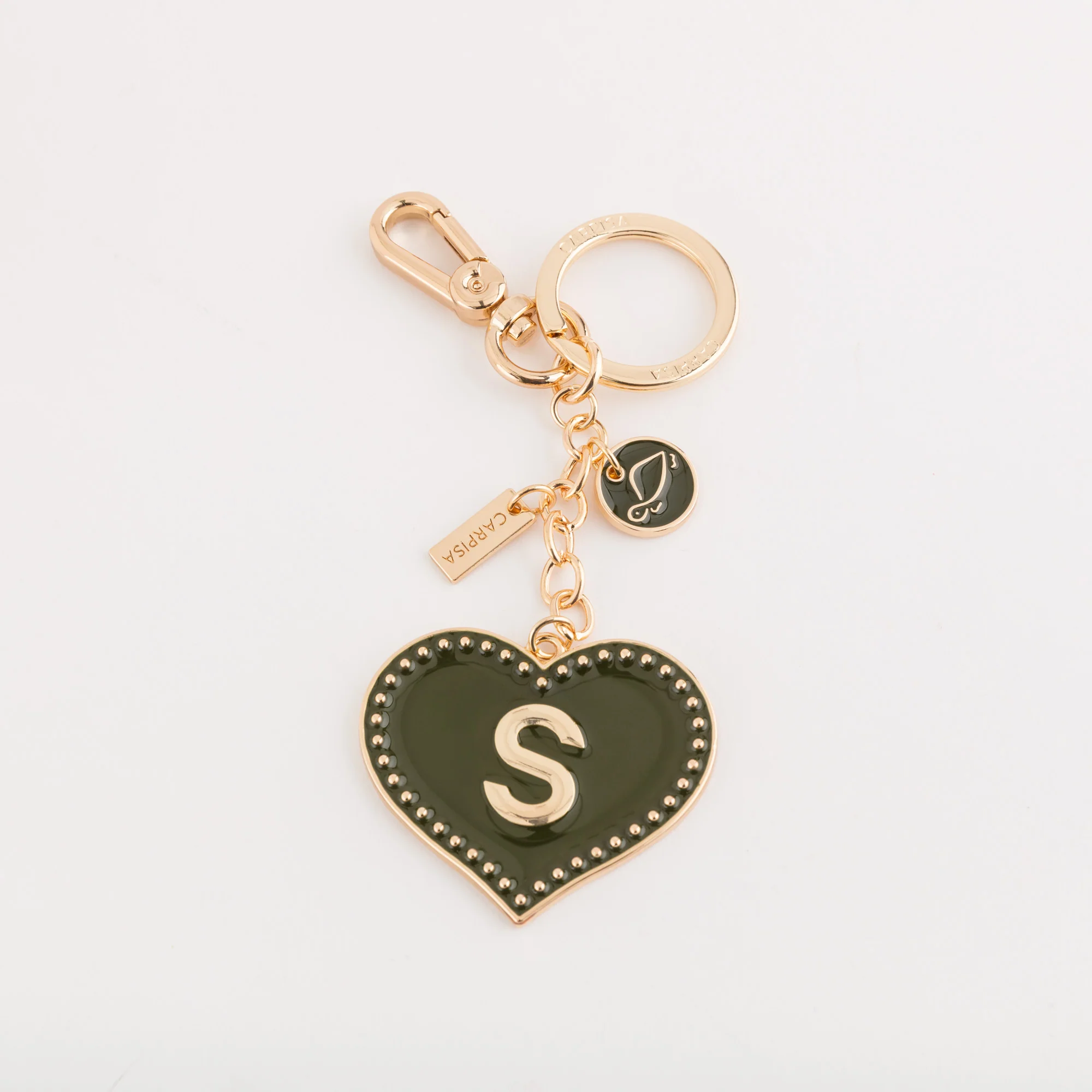 Portachiavi Metallo Donna - Heart letters keycha - Image 2
