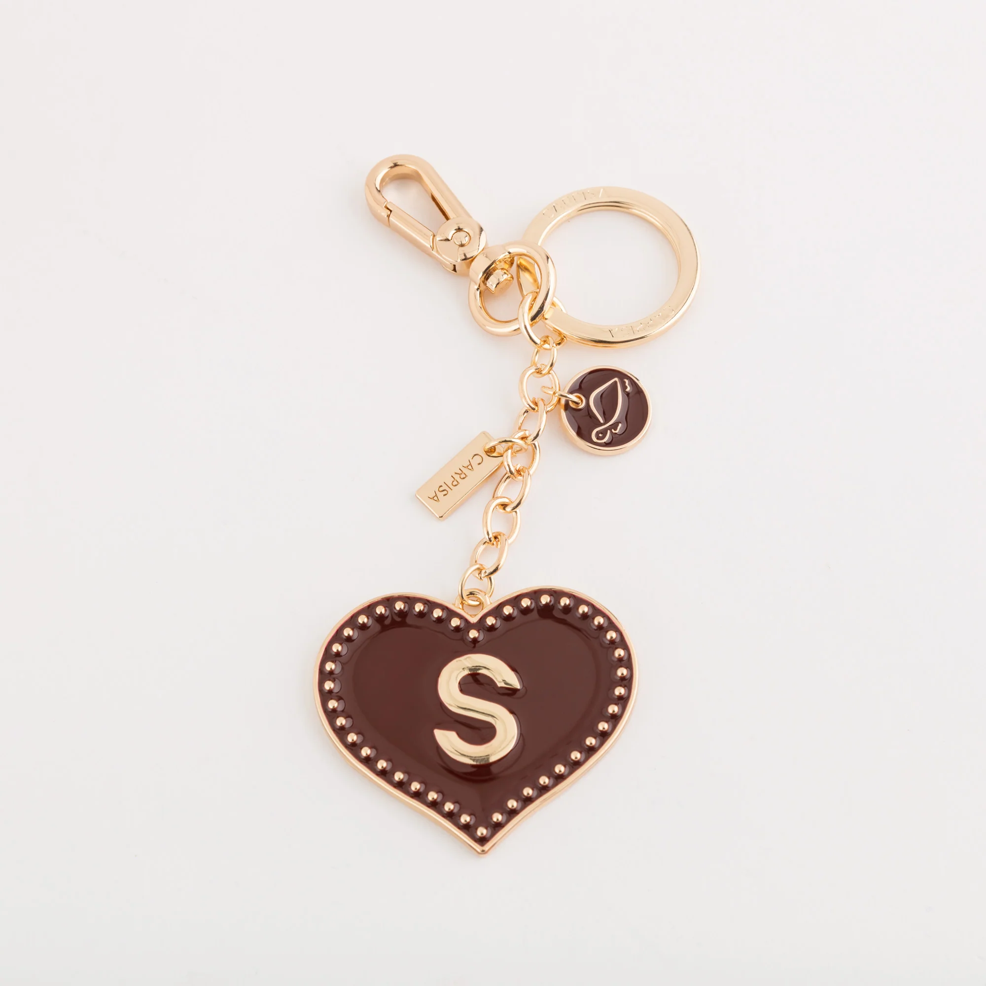 Portachiavi Metallo Donna - Heart letters keycha - Image 3