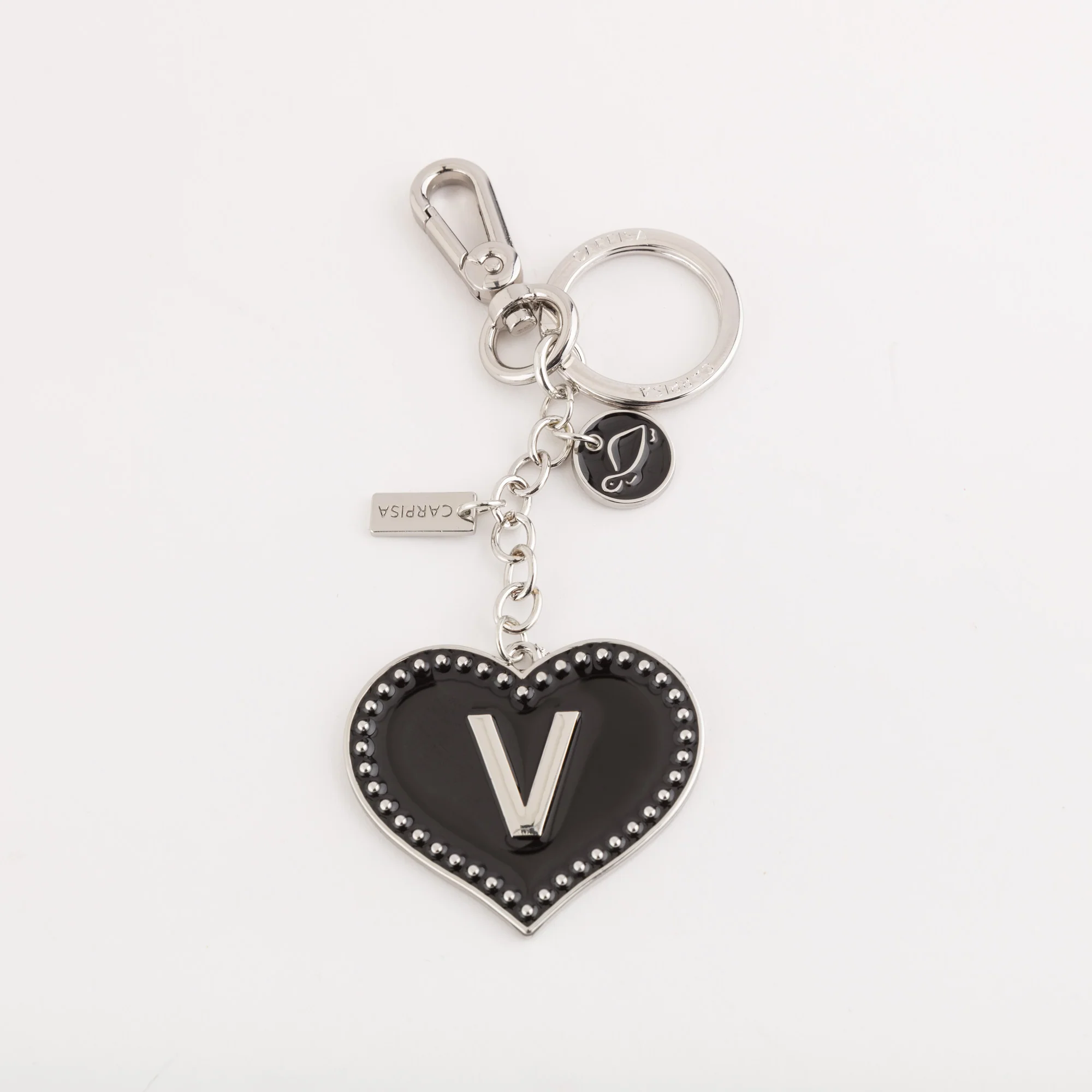 Portachiavi Metallo Donna - Heart letters keycha