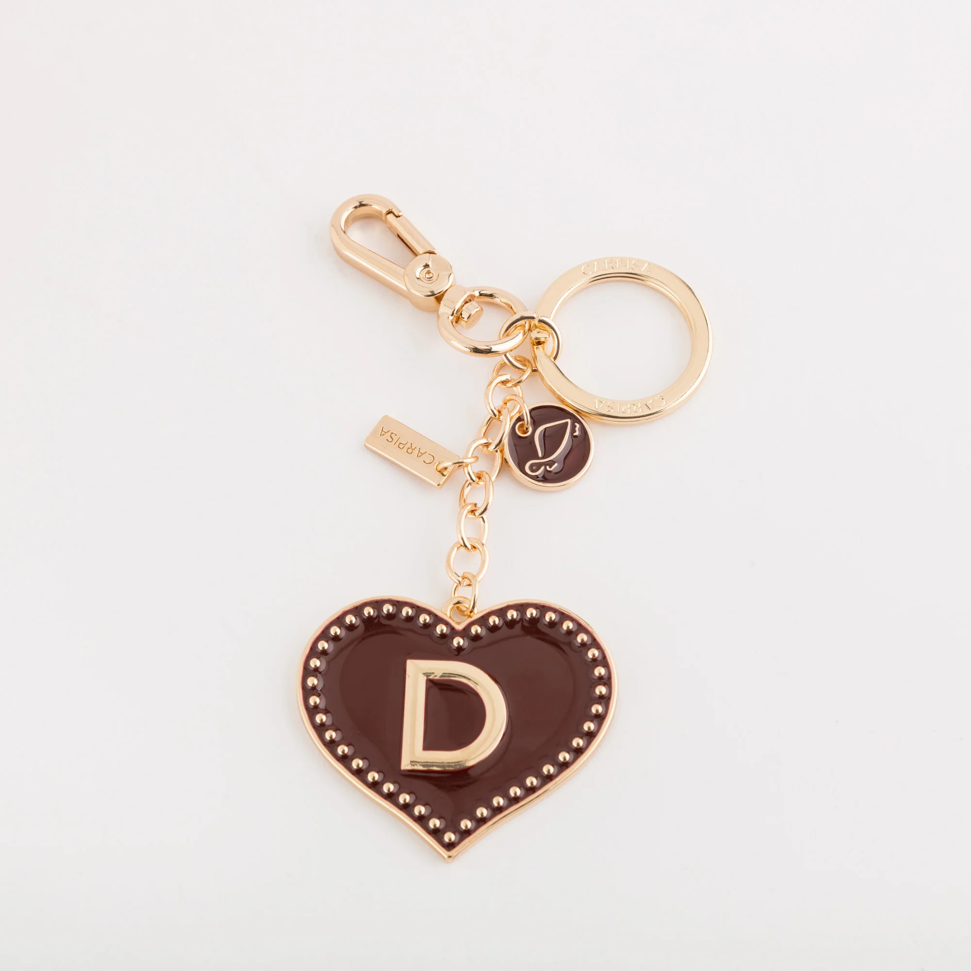 Portachiavi Metallo Donna - Heart letters keycha - Image 3