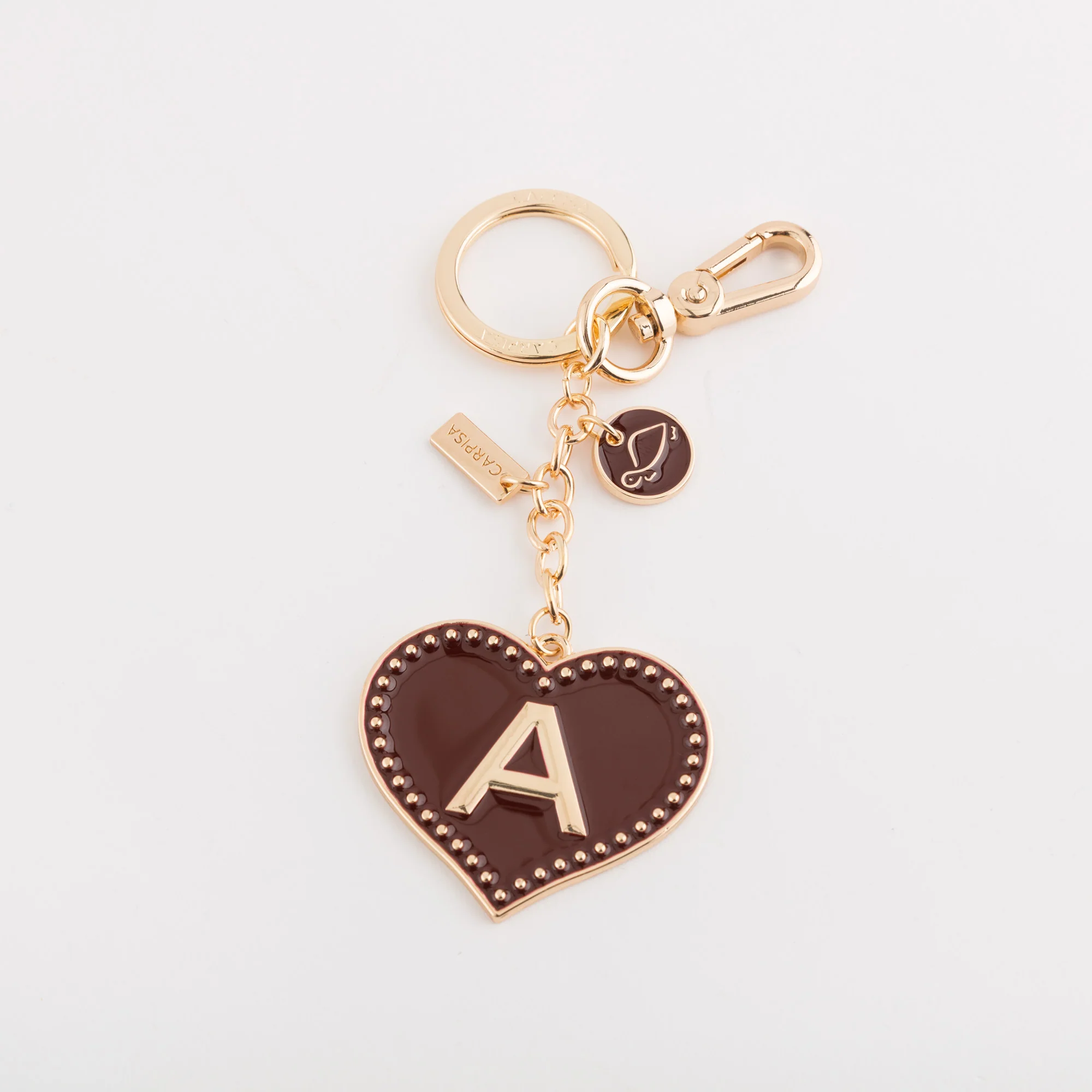 Portachiavi Metallo Donna - Heart letters keycha - Image 3