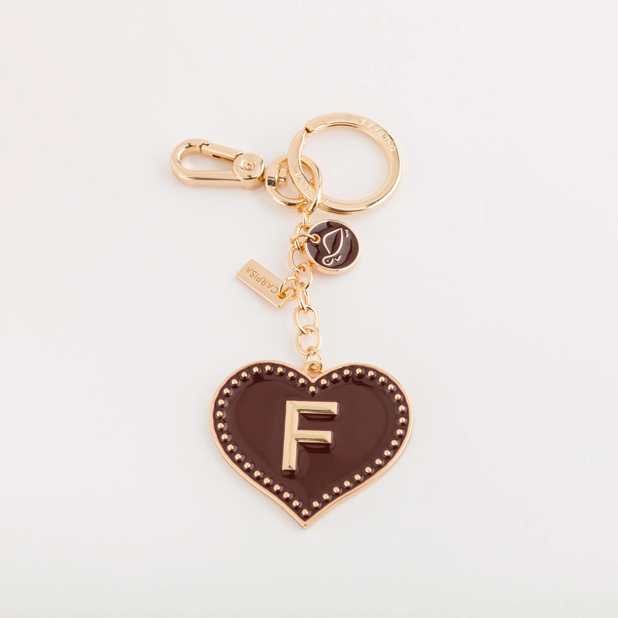 Portachiavi Metallo Donna - Heart letters keycha - Image 3