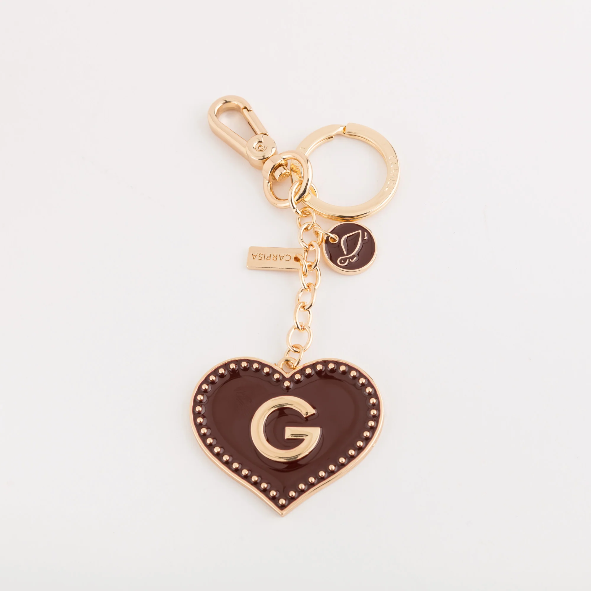 Portachiavi Metallo Donna - Heart letters keycha - Image 3