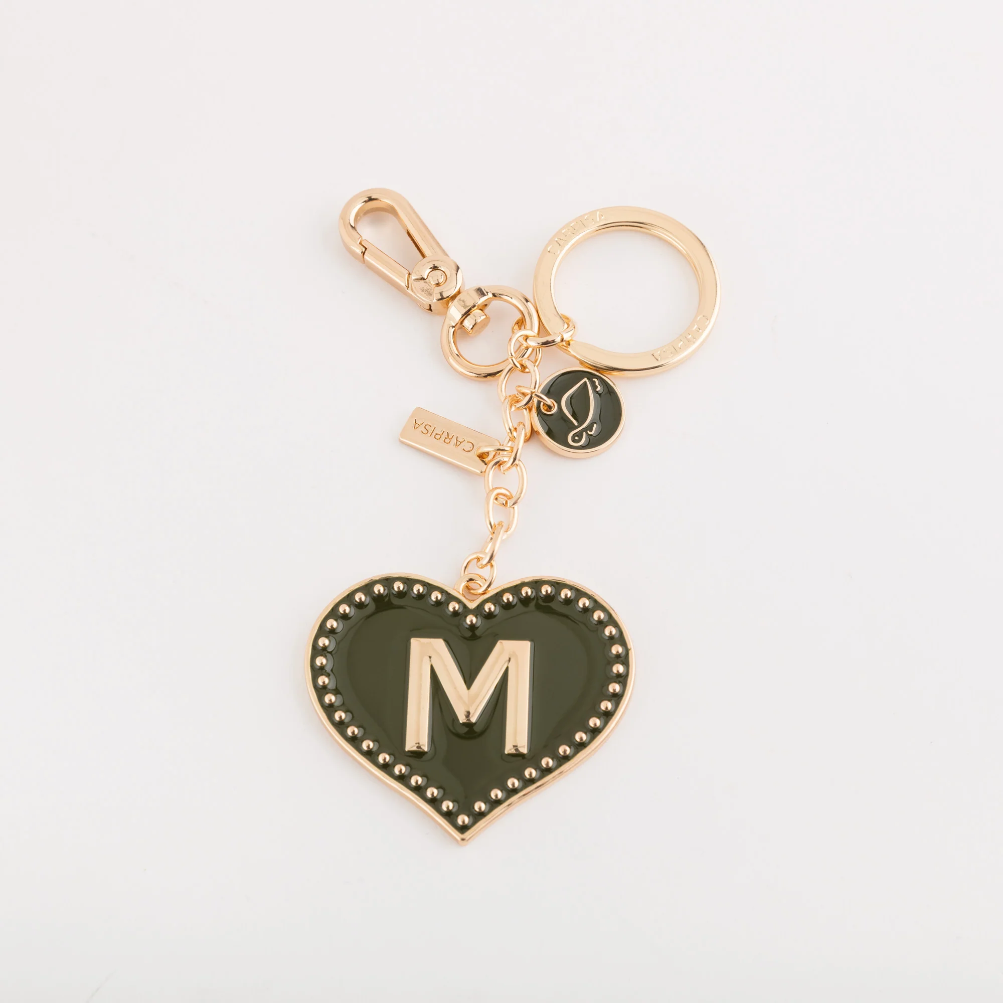 Portachiavi Metallo Donna - Heart letters keycha - Image 2