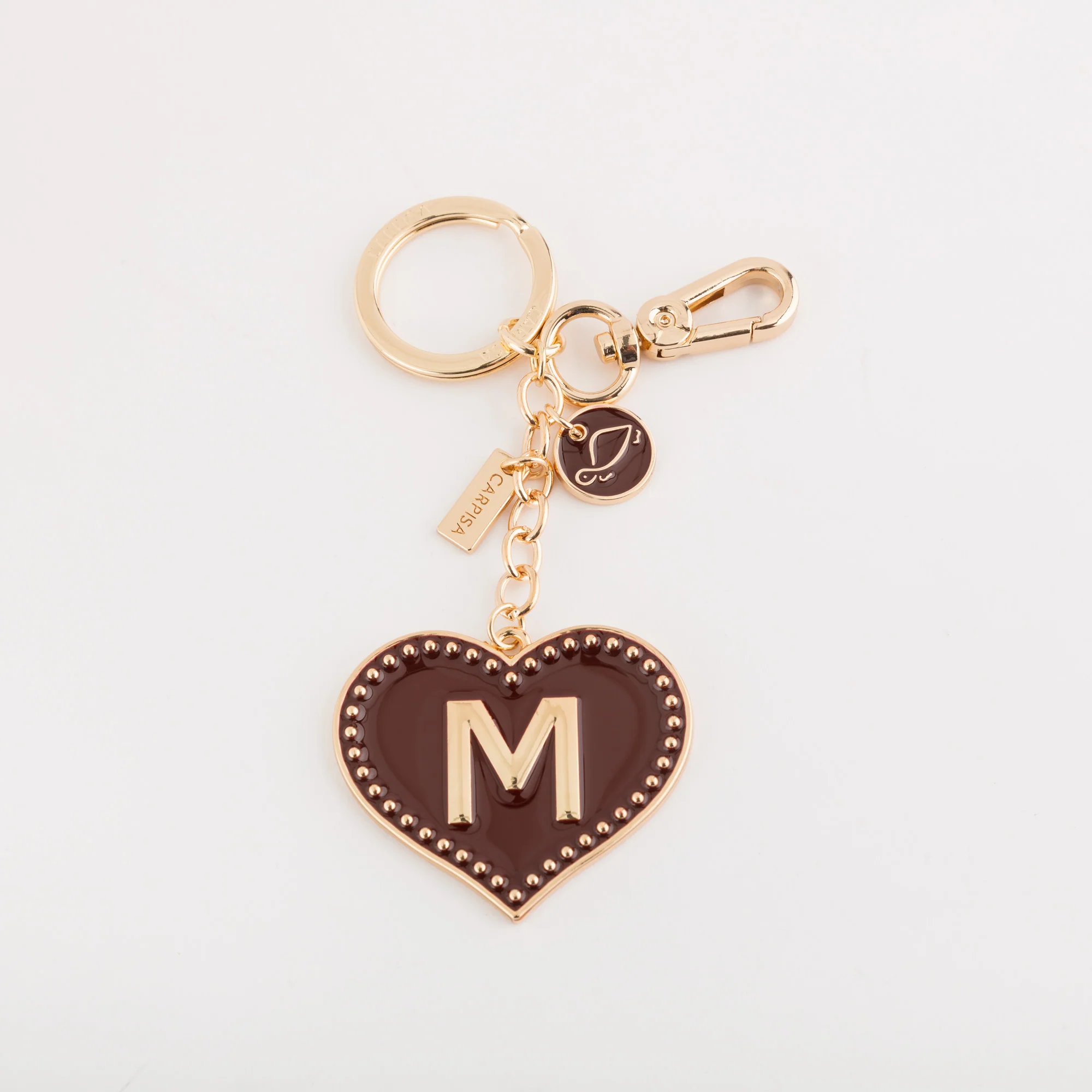 Portachiavi Metallo Donna - Heart letters keycha - Image 3