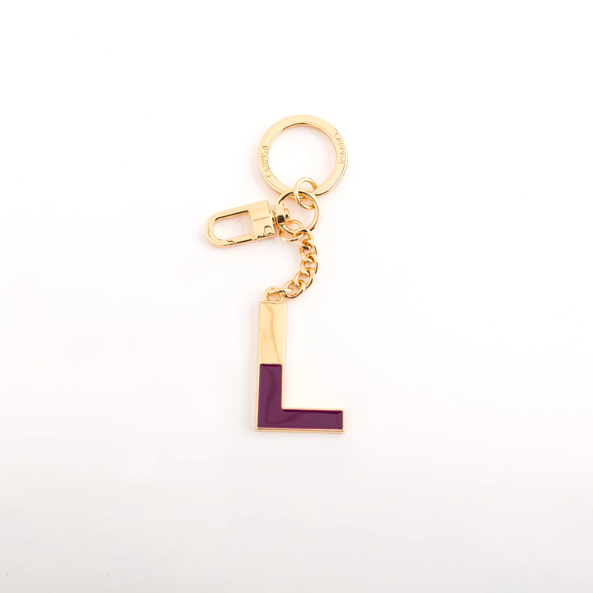 Portachiavi Metallo Donna - Letters keychain - Image 2