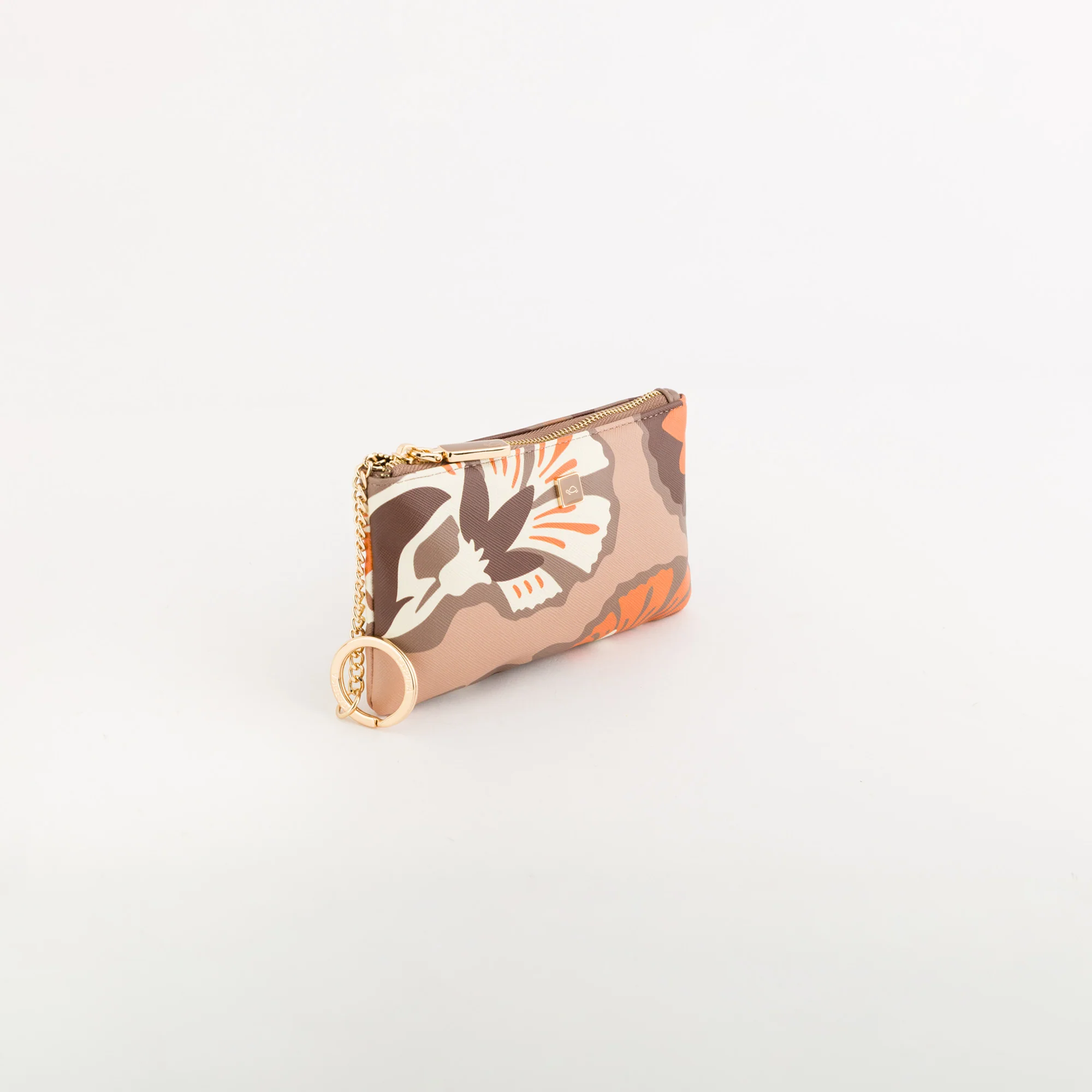 Portamonete Con Portachiavi Donna - Bouquet wallet v1